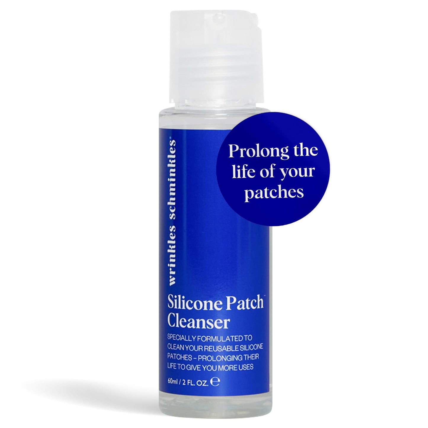 Wrinkles Schminkles Patch Cleanser - for Adhesive Preservation While Gently Cleaning Silicone Wrinkle Patches -Ultimate Face Rej