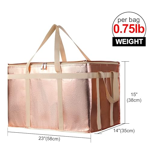 Bodaon 4-Pack Cooler Insulated Food Delivery Bag, Rideshare Delivery Bag, XXX-Large Thermal Bags for Catering/Hot Pizza, Travel/Camping/Picnic/Grocery Reusable Warmer Frozen, Purple-Black Edge