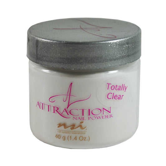 Nsi Attraction Acrylic Nail Powder - Totally Clear - 1 Pack