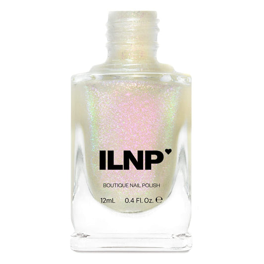 Ilnp Mile High - Pink-Purple, Forest Green Iridescent Topper Nail Polish