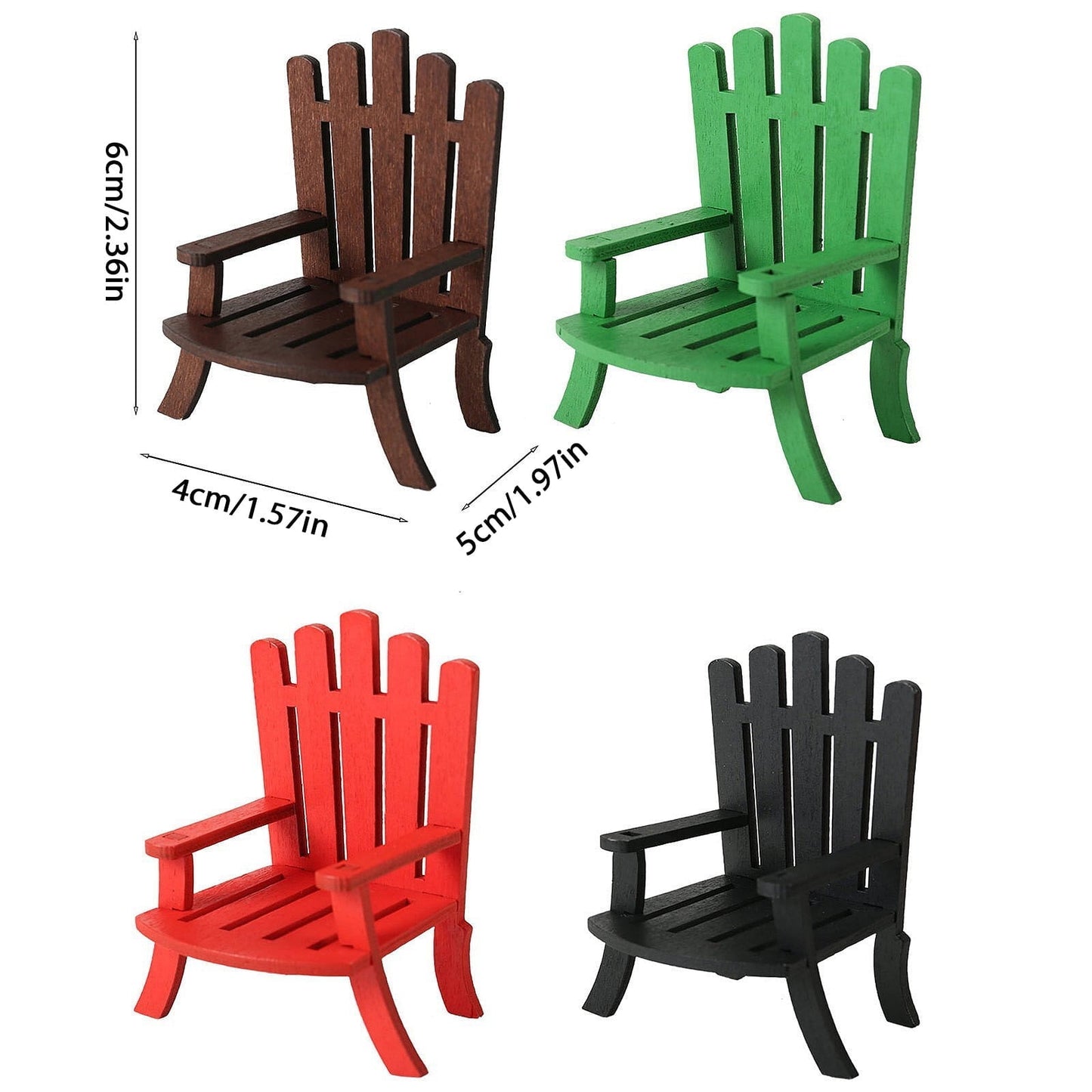 Durable Kids Adirondack Chair in Vibrant Red Weather-Resistant, Eco-Friendly, Perfect for Indoor & Outdoor Fun, Invincible Home Decor, Holiday Gifts Ornaments
