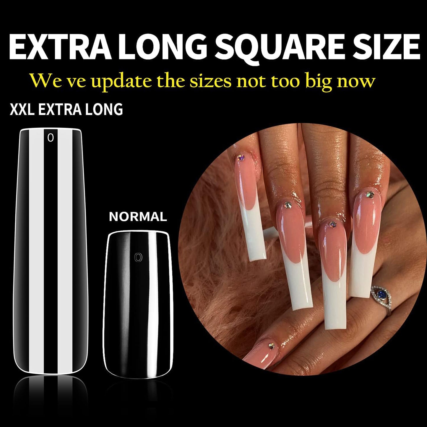 Solid Nail Glue Gel – 15ml Super Strong Adhesive for Acrylic & Press-On Nails