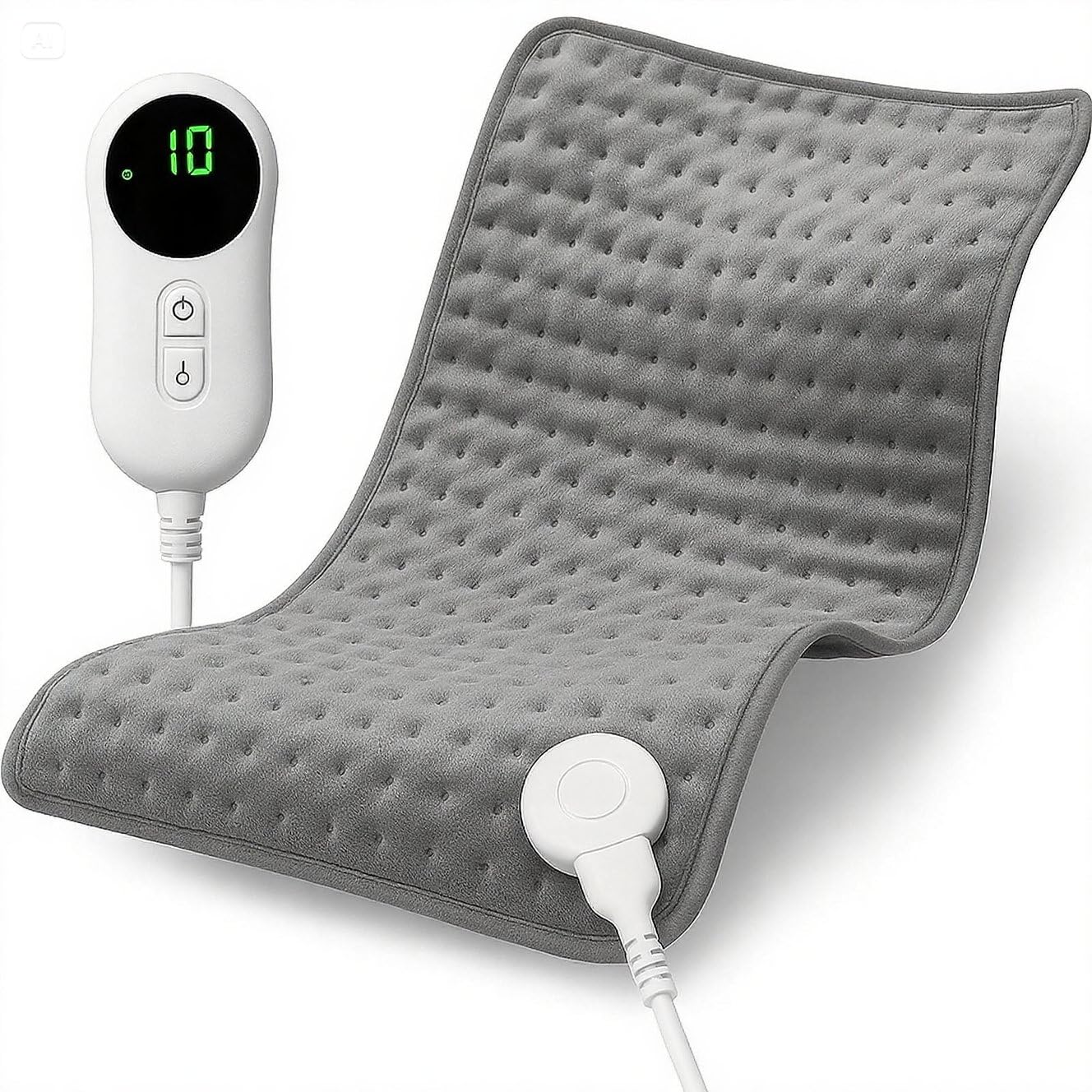 Large Heating Pad,TOPSOSO 20"x40" Extra Large Heating Pad for Back Pain Relief Electric Heating for Period Cramps Shoulders Pain Relief Moist/Dry Heat 10 Heat Setting Auto Shut Off Gift for Women Men