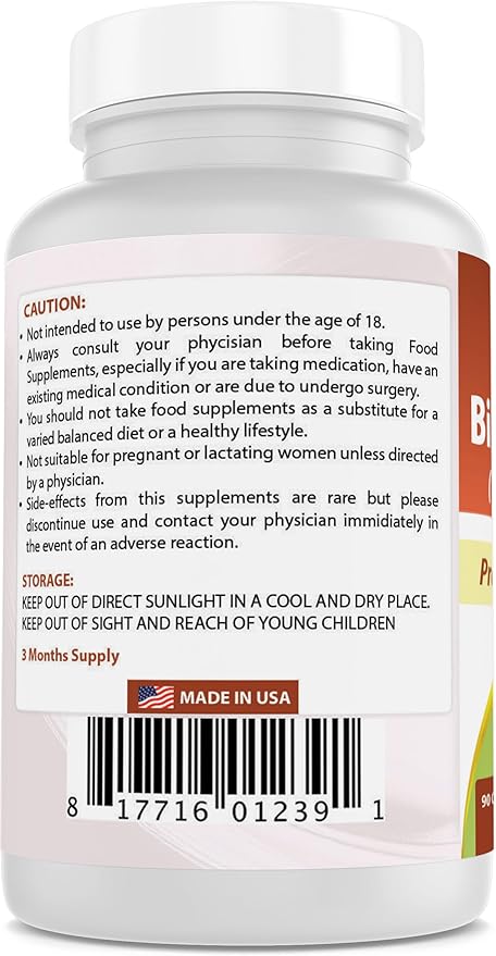 Best Naturals Bilberry 1000 Mg 90 Capsules (90 Count (Pack of 2))