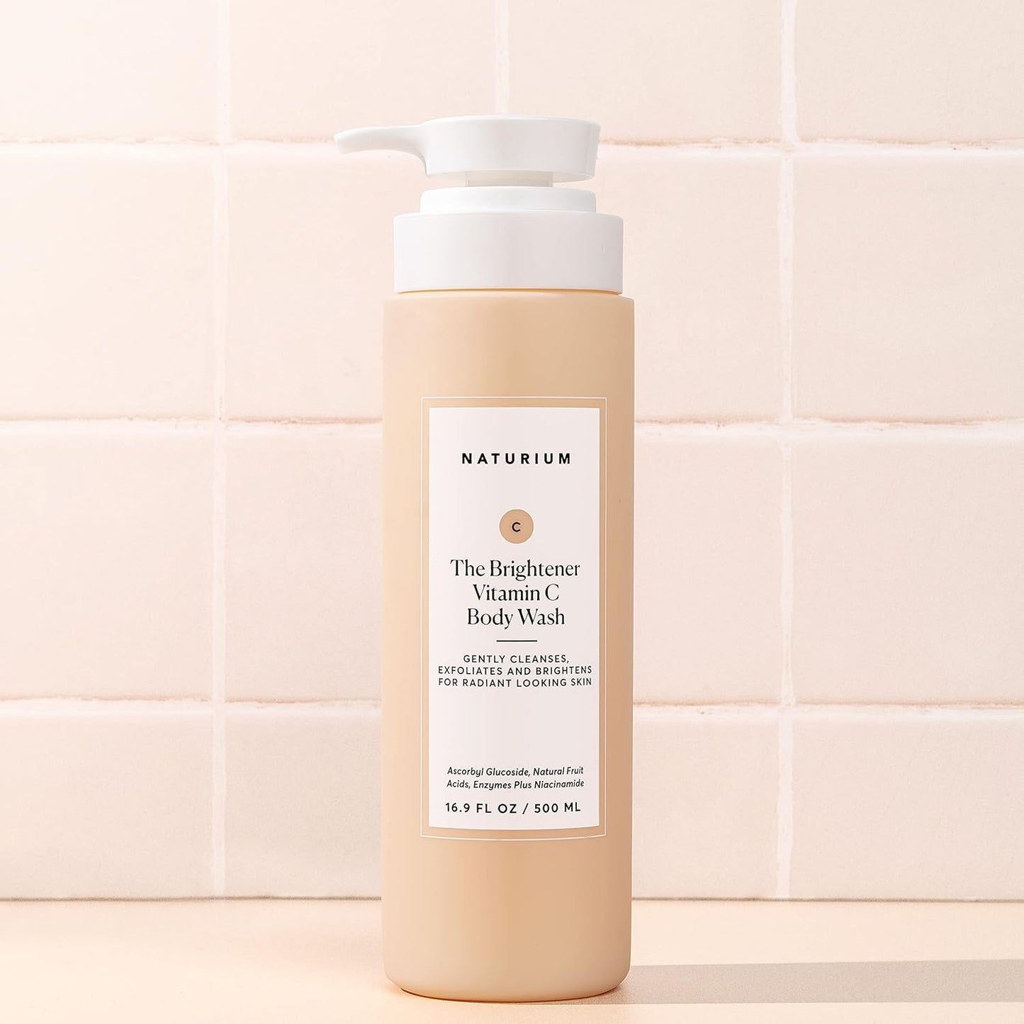 Niacinamide Body Wash | Cleansing & Hydrating Gel-Serum | 16.9 oz | Paraben-Free