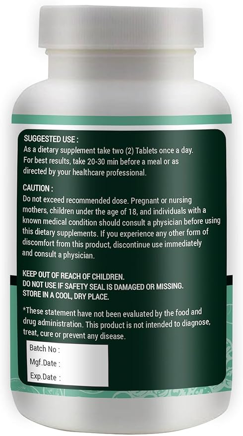 Moringa Tablets with Turmeric and Ginger, 300 Pills, 5 Month Supply, 150 Serving, 1000 Mg per Serving. One Capsule with Multiple Benefits - Supports Digestive Health(Pack of 1)