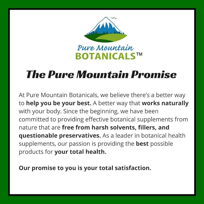 Pure Mountain Botanicals Triphala Capsules 90 Kosher Vegan Caps Now with 500mg Organic Blend of Amla Indian Fruit