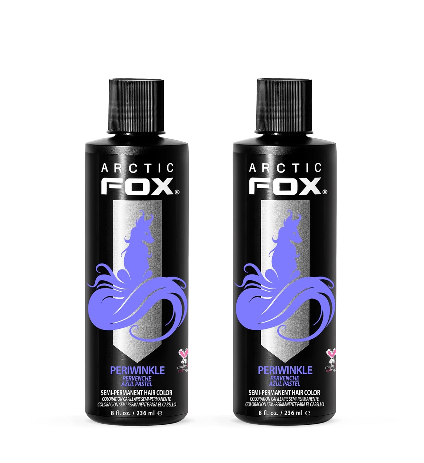 ARCTIC FOX Vegan Semi-Permanent Hair Color Dye | NEVERLAND | 4 Fl Oz