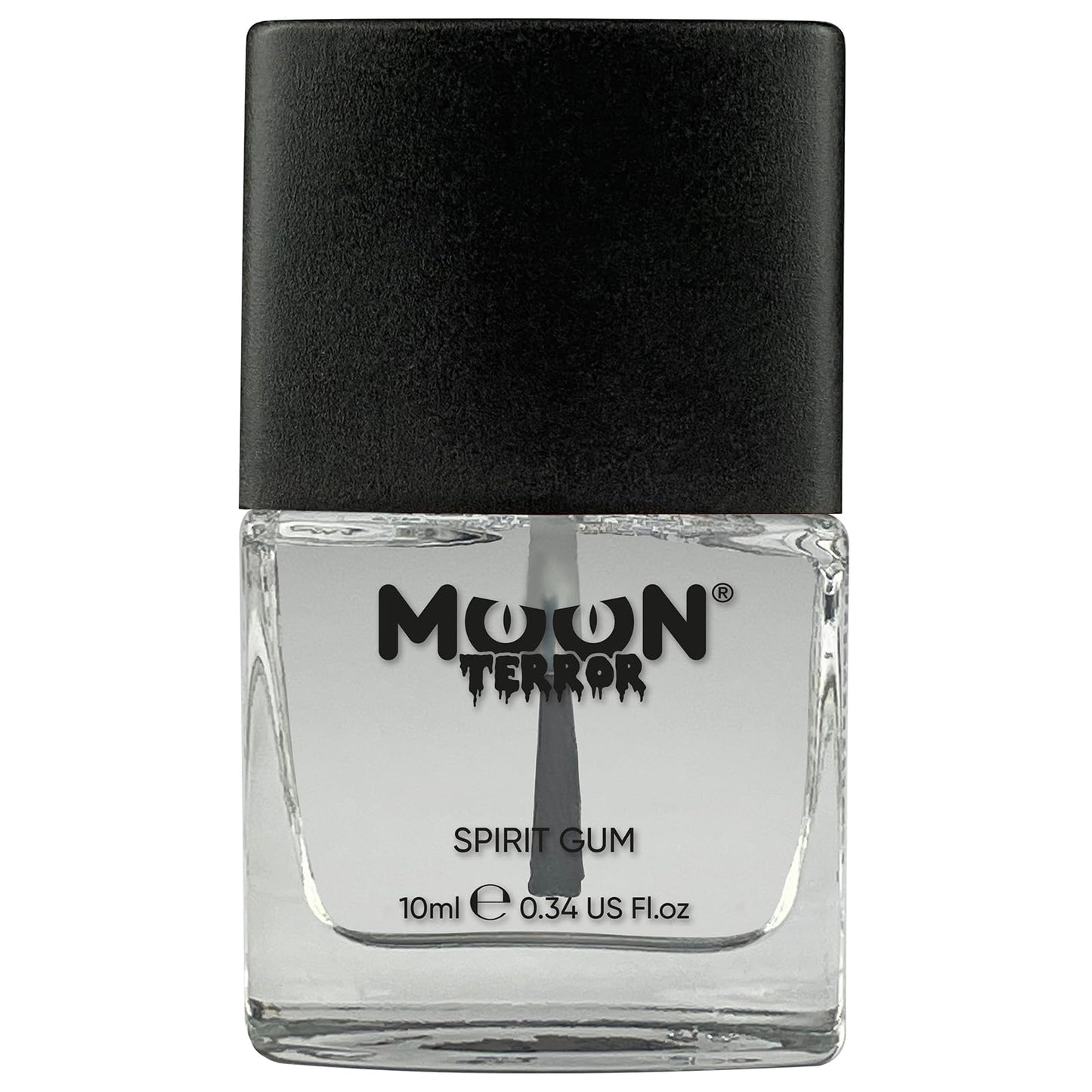Moon Terror - Pro Fx Spirit Gum - 0.47Fl Oz - Sfx Make Up For Halloween, Glue Adhesive Fix, Body Glue For Prosthetics Glitter Je