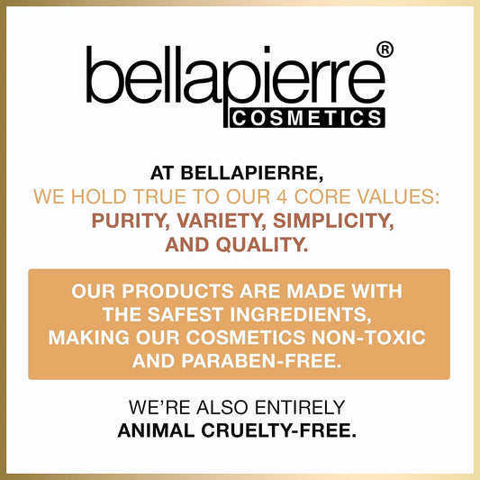 Bellapierre Shimmer Powder | Paraben Free | Vegan & Cruelty Free | All Skin Types | 2.35g - Cocoa