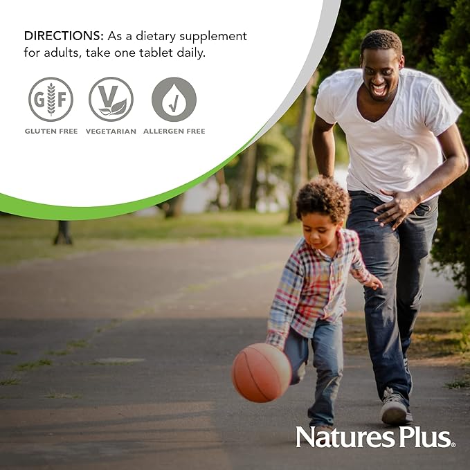 Natures Plus Ultra Garlite 1000 mg - 90 Tablets - Reduced-Odor Garlic - Nutritional Support for Free-Radical Defense & Immune Health - Sustained Release - 90 Servings