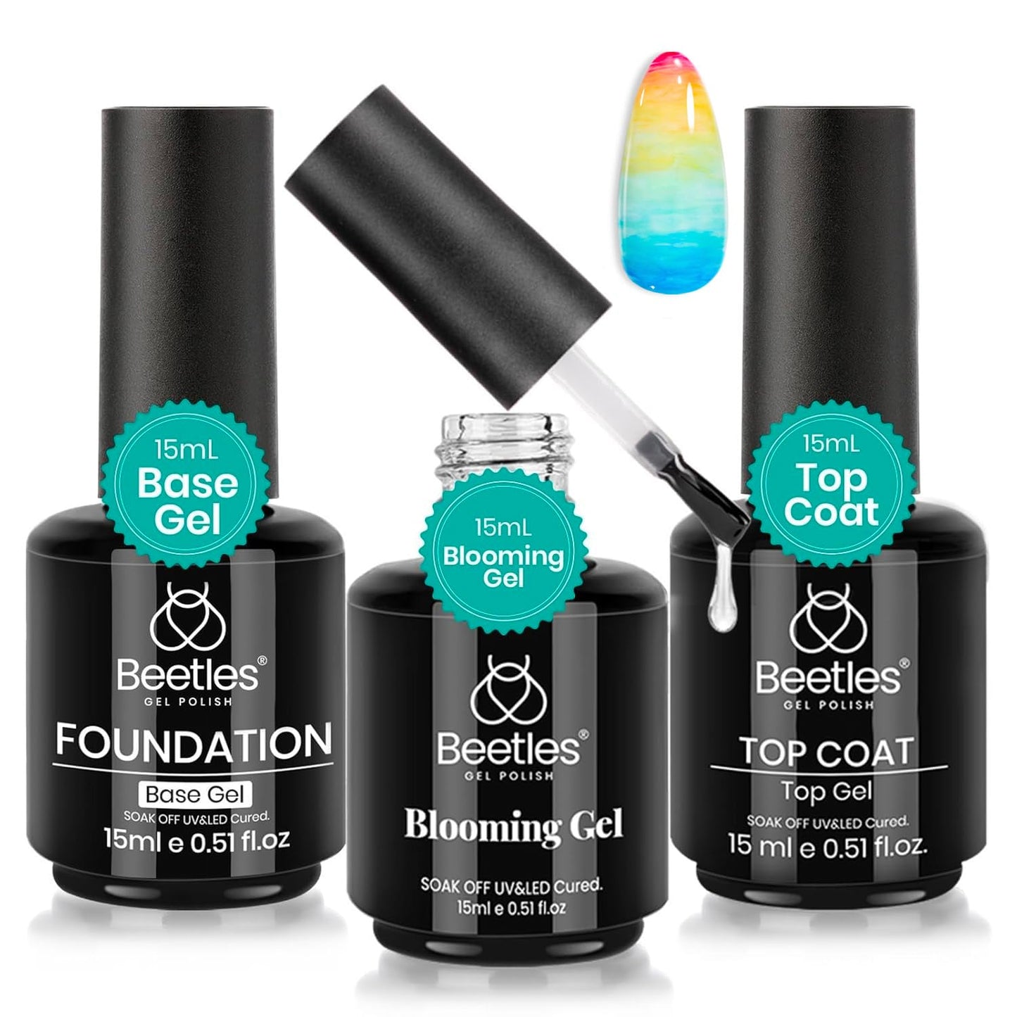 Beetles 15ml Nail Dehydrator & Primer | Acid-Free, Hema-Free, Fast Dry