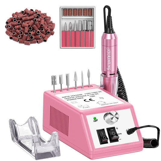 20000Rpm Electric Nail Drill Professional Nail File Drill Acrylic Nails Kit For Manicure Gel Nail Polish Remover With 1 Pack Of