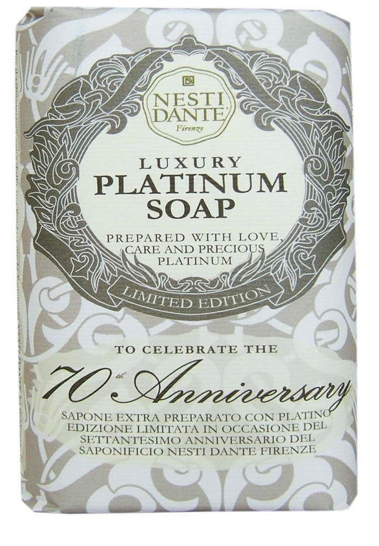 Nesti Dante 7070 Anniversary Luxury Platinum Soap With Precious Platinum (Limited Edition) 250G/8.8Oz