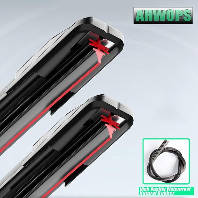 OEM All Season Wiper Blades for 05-21 Honda Odyssey,06-09 Honda Civic,09-15 Toyota Venza,07-15 Lexus RX350 RX450h Wiper Blades, Genuine Replacement (26 inch + 22 inch) For My Car