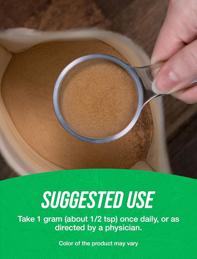 BulkSupplements.com Ceylon Cinnamon Extract Powder - Cinnamon Extract, Cinnamon Ceylon - Cinnamon Supplement, Pack of 1 - Gluten Free & Soy Free, 1000mg per Serving, 500g (1.1 lbs)