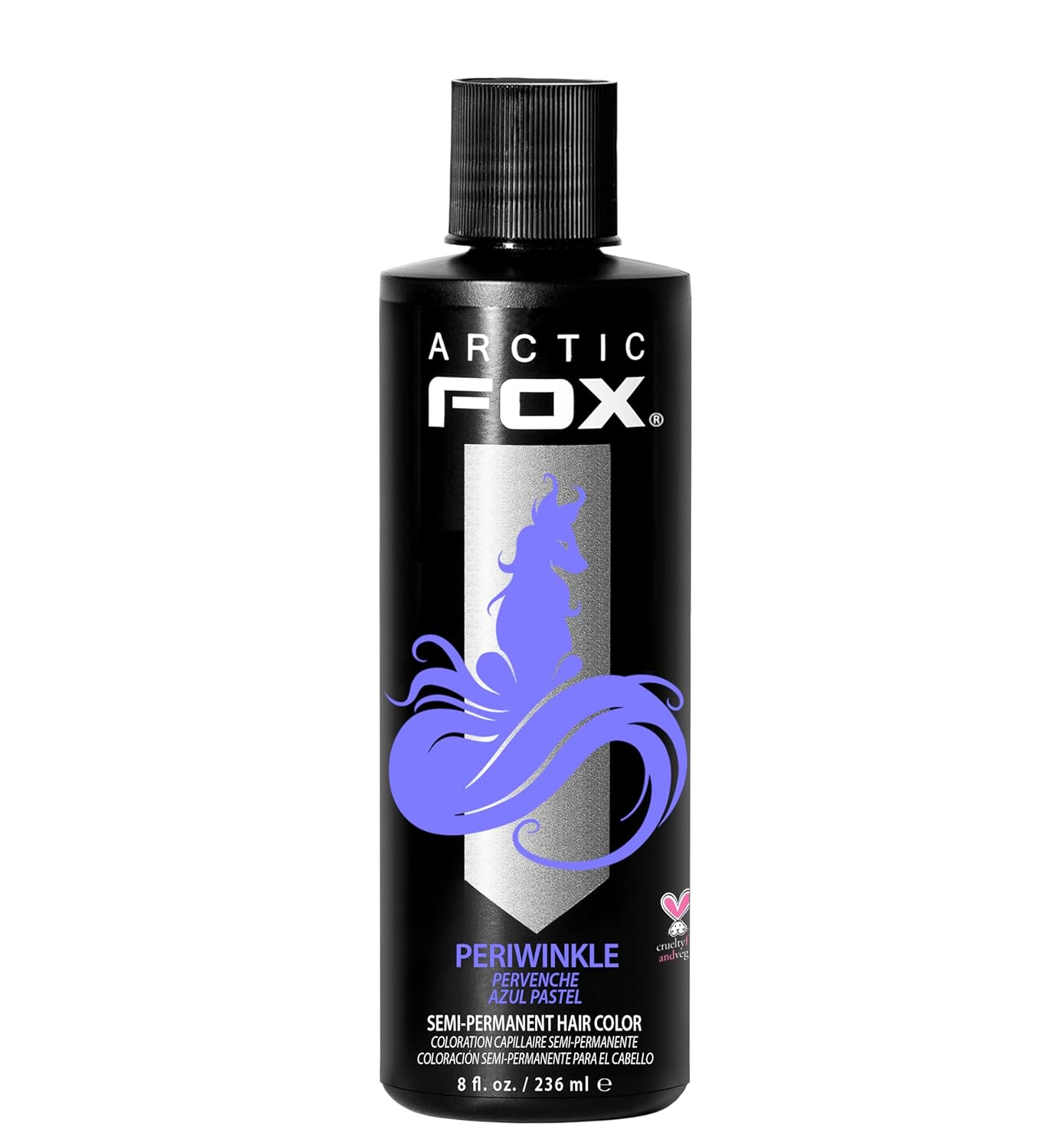 ARCTIC FOX Vegan Semi-Permanent Hair Color Dye | STERLING | 4 Fl Oz