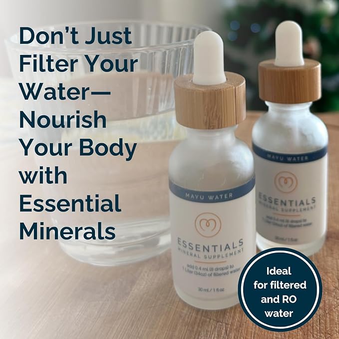 MAYU Essential Blend & Electrolyte Water Drops Minerals Charge Bundle