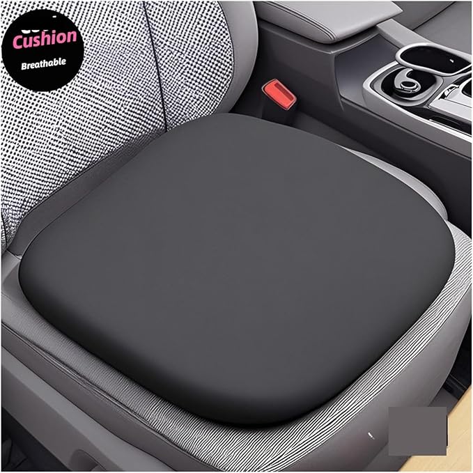 Memory Foam Car Seat Cushions with Lumbar Support - Cool and Breathable Comfort for Car and Office Seats(3,45x45cm)