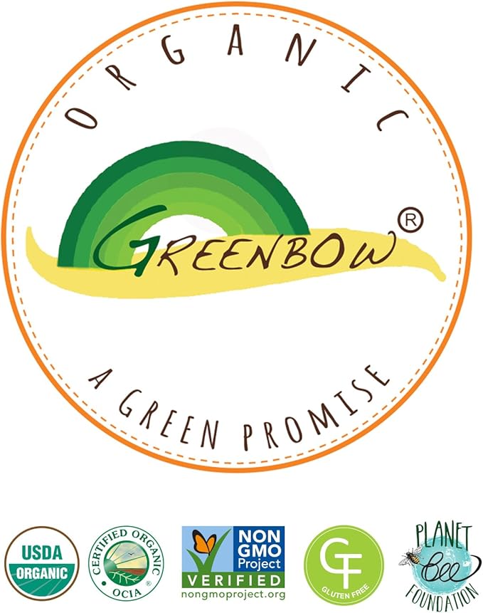 Greenbow Royal Jelly Powder– 100% USDA Certified Organic Royal Jelly, Non-GMO, Gluten Free Royal Jelly, Freeze Dried – One of The Most Nutrition Packed –No Additives/Flavors (42g)