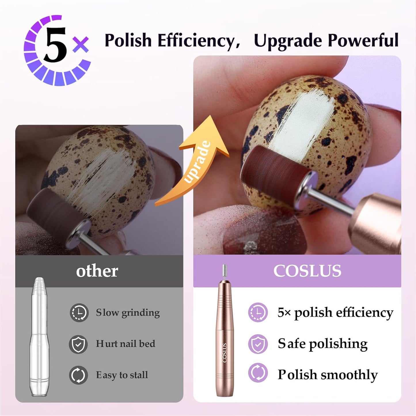 Professional Electric Nail Drill Kit | Portable Acrylic & Gel Nail File