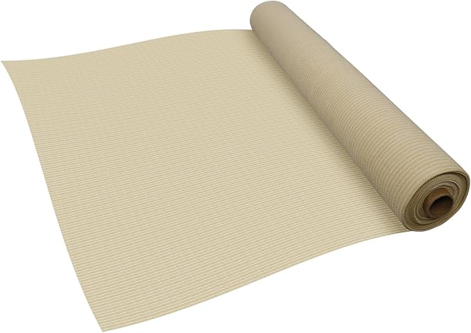 TANG Sun Shade Fabric Roll 8'x76' Shade Cloth for Garden Beige HDPE Mesh Shading Pergola Cover Replacement Canopy, 95% Blockage Sunshades for Outdoor Patio Backyard Plant