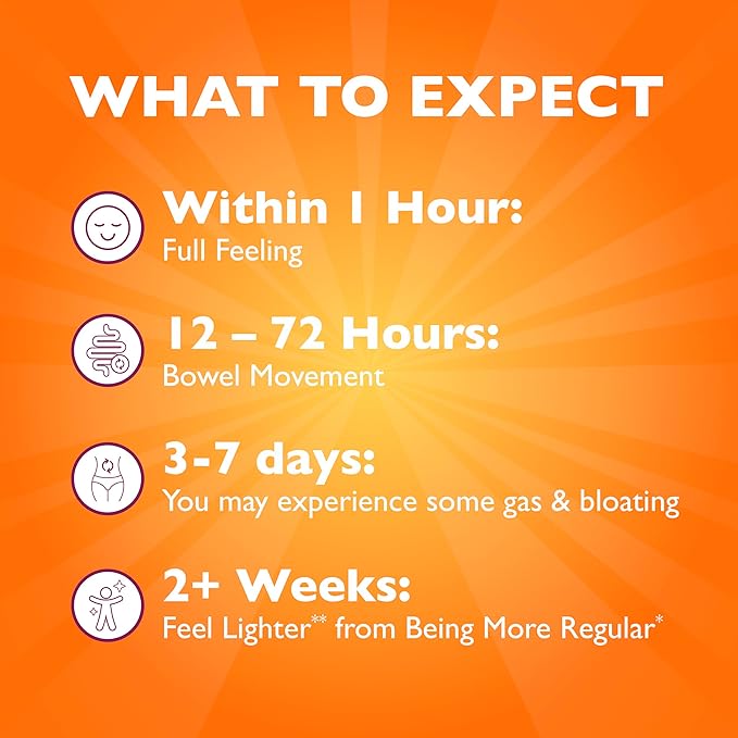 Metamucil 4 in 1 Daily Fiber Supplement Powder, Fiber Powder for Digestive Health and Regularity*, Sugar-Free, Orange, Naturally Sourced Psyllium Fiber, 114 teaspoons