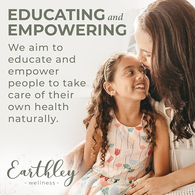 Earthley Wellness Elderberry Elixir, Powerful Immune & Respiratory Support, Herbal Elderberry Syrup Alternative, Organic, Supporting Herbs, Gluten-Free, No Added Sugars or Colors (4oz, Regular)
