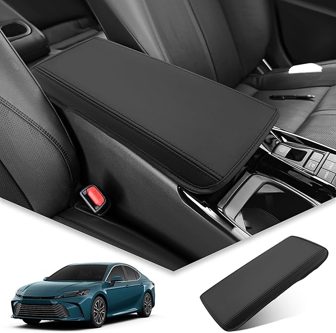 BIBIBO for 2025 2026 Toyota Camry Center Console Armrest Cover 2025 2026 Toyota Camry Arm Rest Cover 2025 Toyota Camry Accessories 2025 Camry Armrest