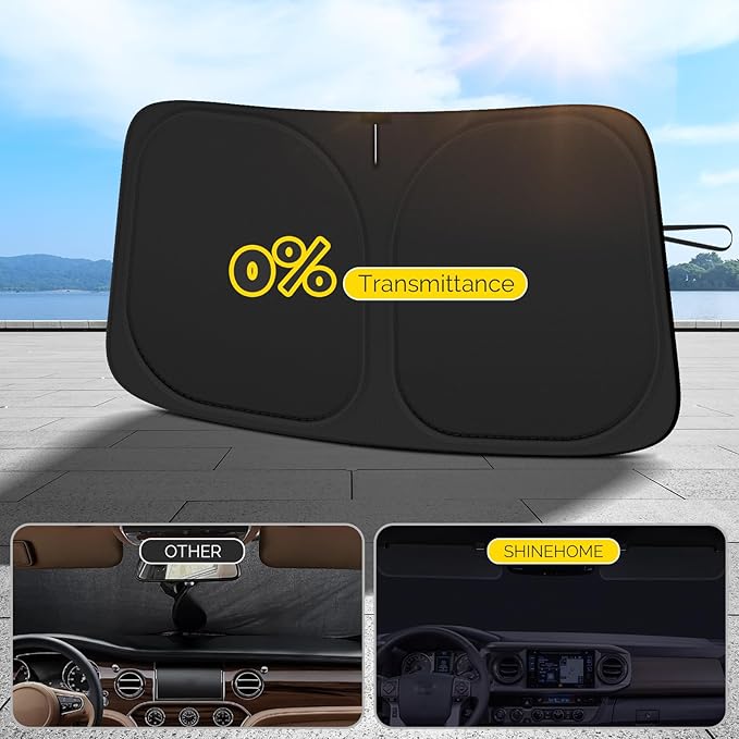 Car Windshield Sun Shade Compatible with 2023 2024 2025 2026 Kia Sportage NQ5 Accessories Foldable Front Window Sunshade Custom Windshield Cover Sun Visor Block UV Rays