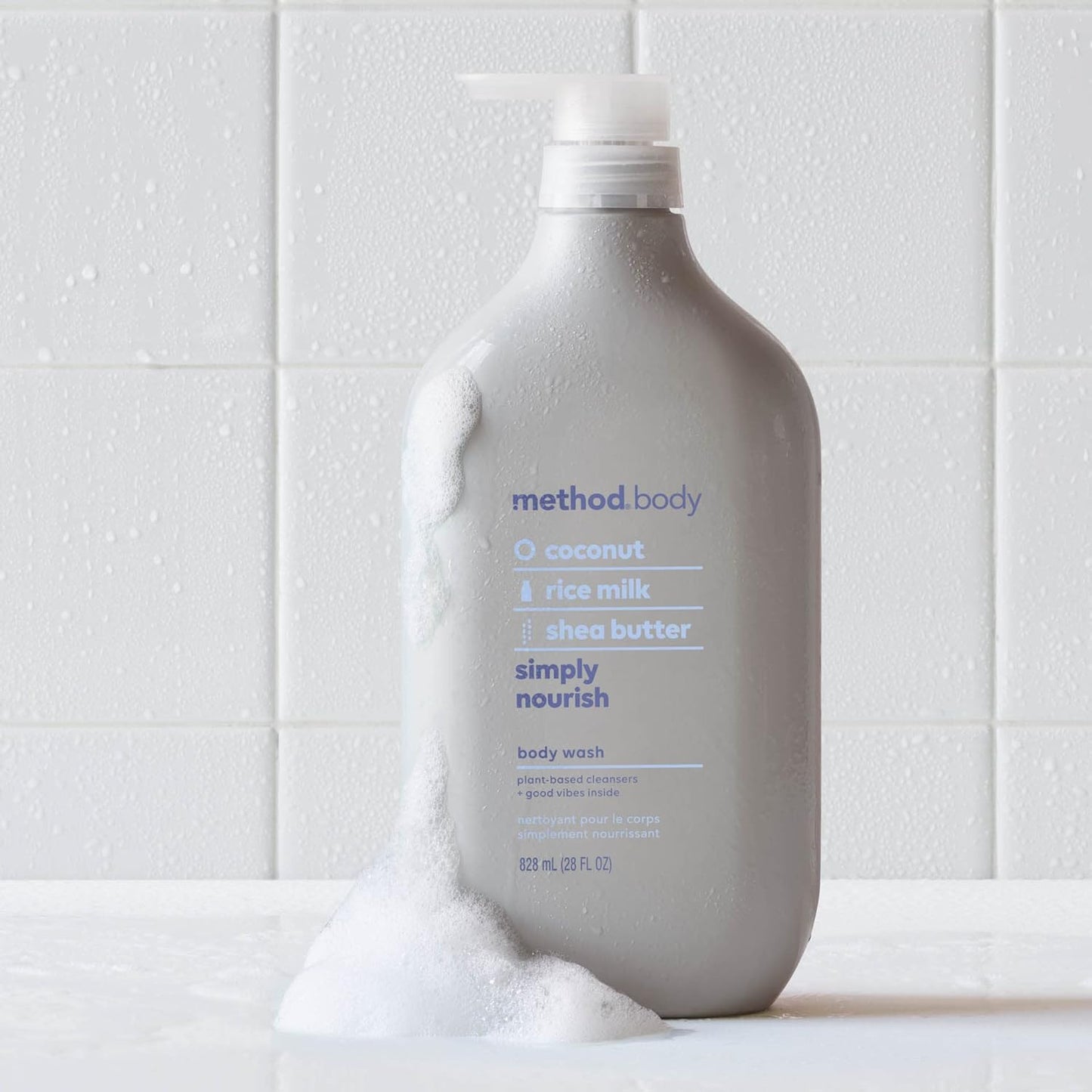 Method Body Wash – Pure Peace | Biodegradable & Paraben-Free | 28 Oz