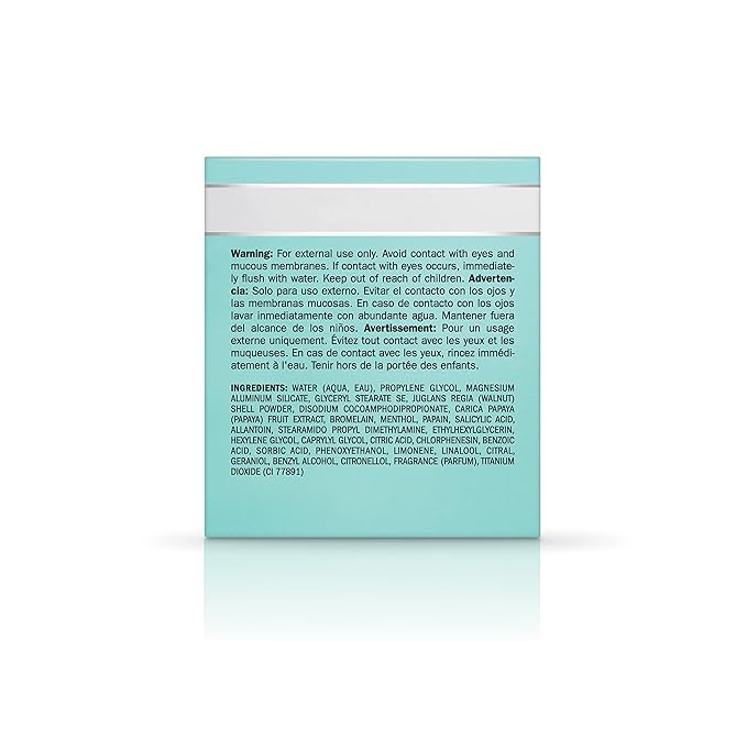 Pharmagel Enzyme Ex-Cell - Gentle Papaya Face Exfoliator Scrub for All Skin Types - 18 Ounces