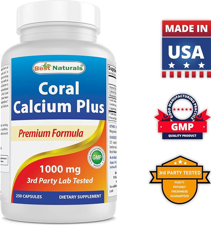 Coral Calcium Plus 1000 mg & Zinc Gluconate 50mg
