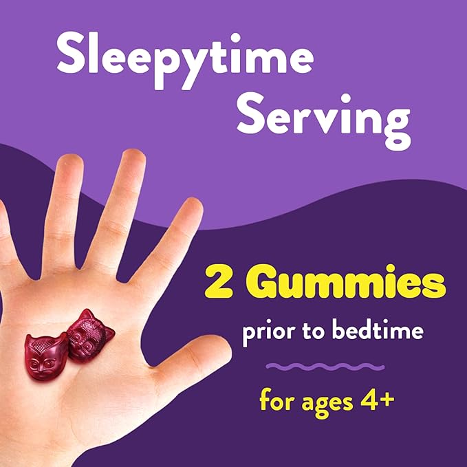 L'il Critters PJ Masks Melatonin Gummy Supplements, 60 Gummies