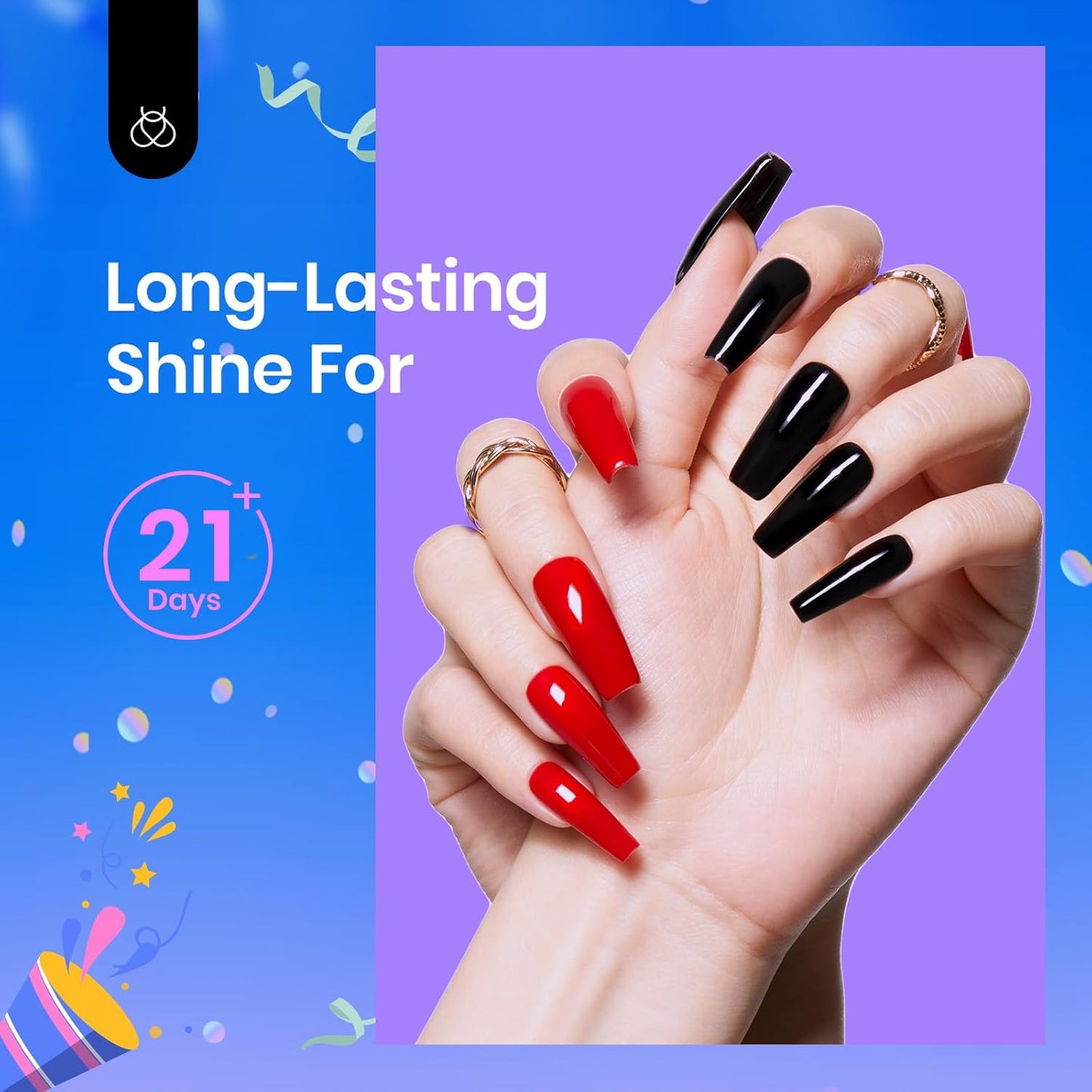 Beetles Gel Nail Polish Set | 3PCS 15ML | Long-Lasting Shine & Marble Effect