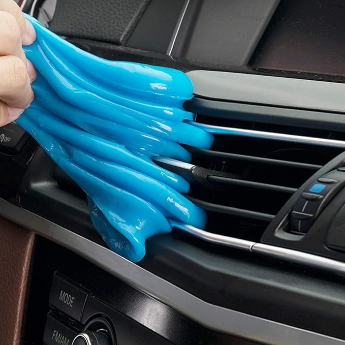 Car Cleaning Gel for GMC Sierra EV Denali Edition 1 2024, 200g × 2 Pack Car Interior Cleaner Slime, Auto Detailing Tools, Auto Dust Car Crevice Cleaner