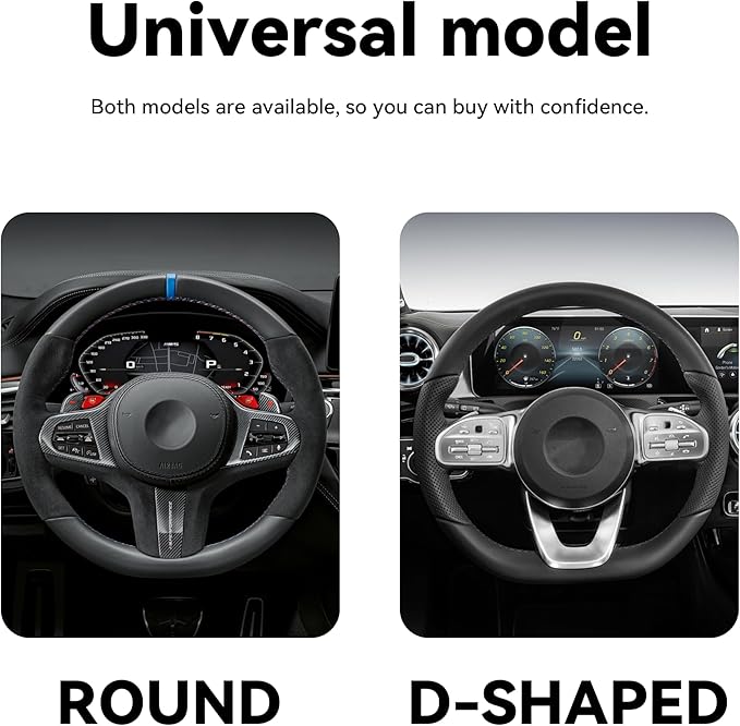 Bling Car Steering Wheel Cover, 15 Inch Rhinestones Soft Leather Elastic Steering Wheel Protector, Sparkly Crystal Diamond for Women Girls, Car Interior Accessories for Most Cars (Beige)
