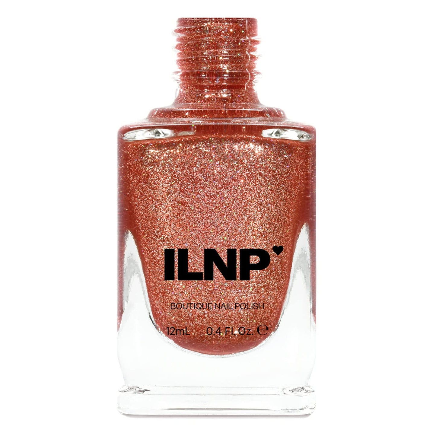 Ilnp Copper Top - Copper Holographic Metallic Nail Polish