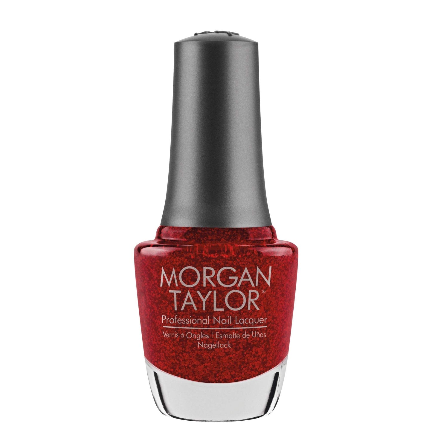 Morgan Taylor Nail Lacquer (Rare As Rubies) Red Nail Polish, Finger Nail Polish, Long Lasting Nail Polish, Red Nail Lacquer, Fin