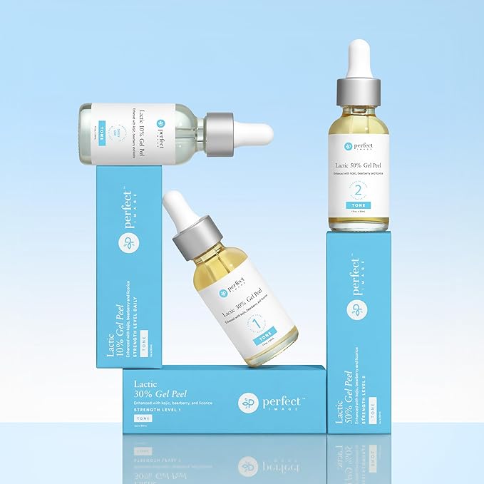 Lactic Gel Peel - Enhanced with Kojic, Bearberry, Licorice, and Botanicals (30% Strength)