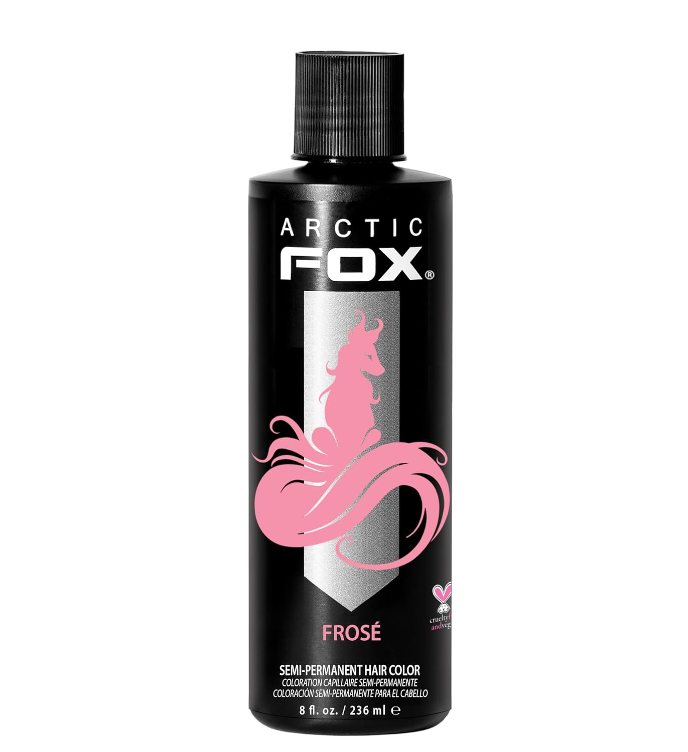 Vegan Semi-Permanent Hair Color Dye | Arctic Fox Aquamarine - 4 Fl Oz (Pack of 2)