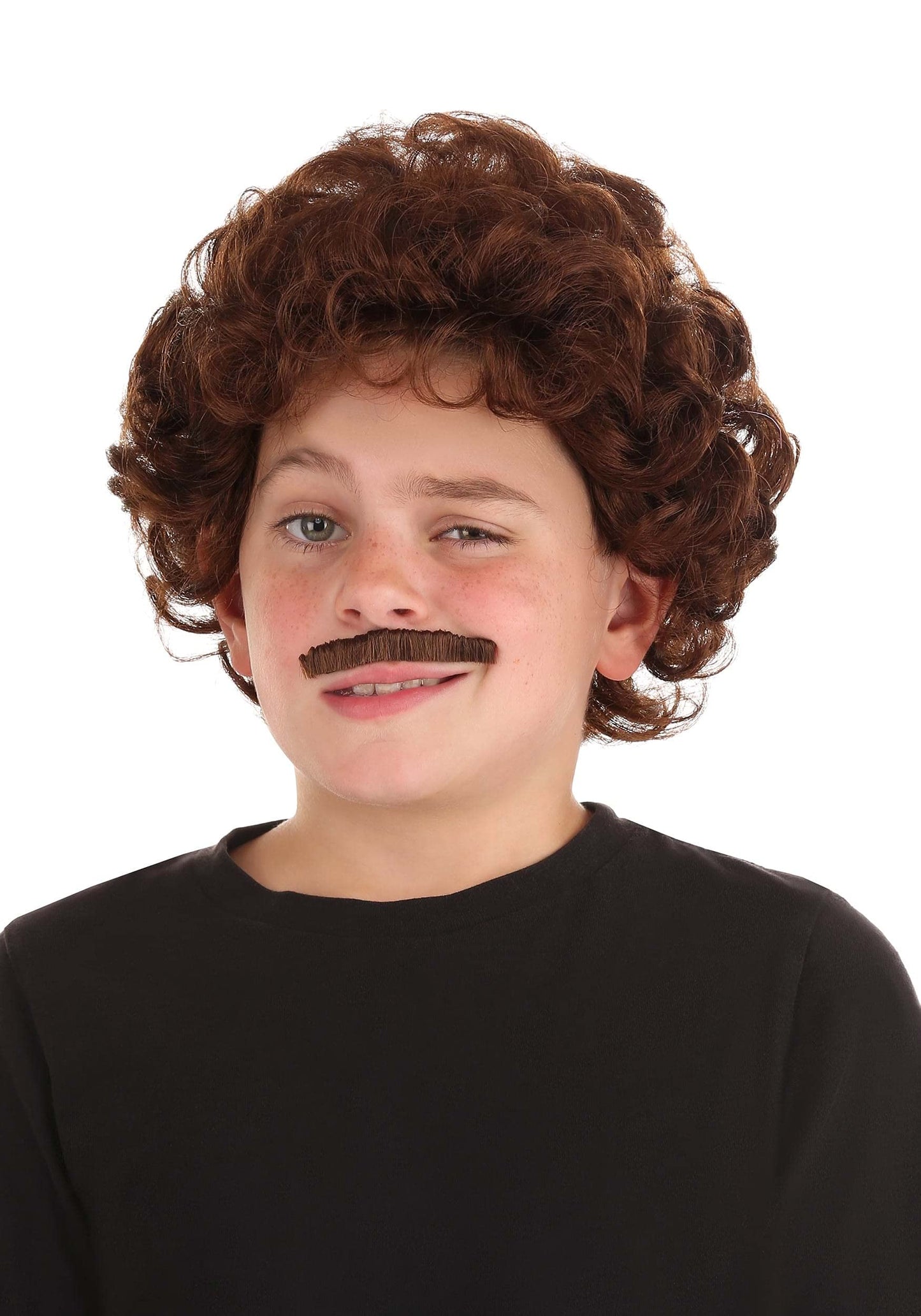 Fun Costumes Child Nacho Libre Wig And Mustache Standard