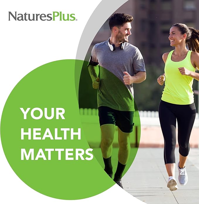 Natures Plus Vitamin B12 (Methylcobalamin), Sustained Release - 2000 mcg, 60 Vegetarian Tablets - High Potency Red Blood Cell Support - Natural Energy Booster - Gluten-Free - 60 Servings