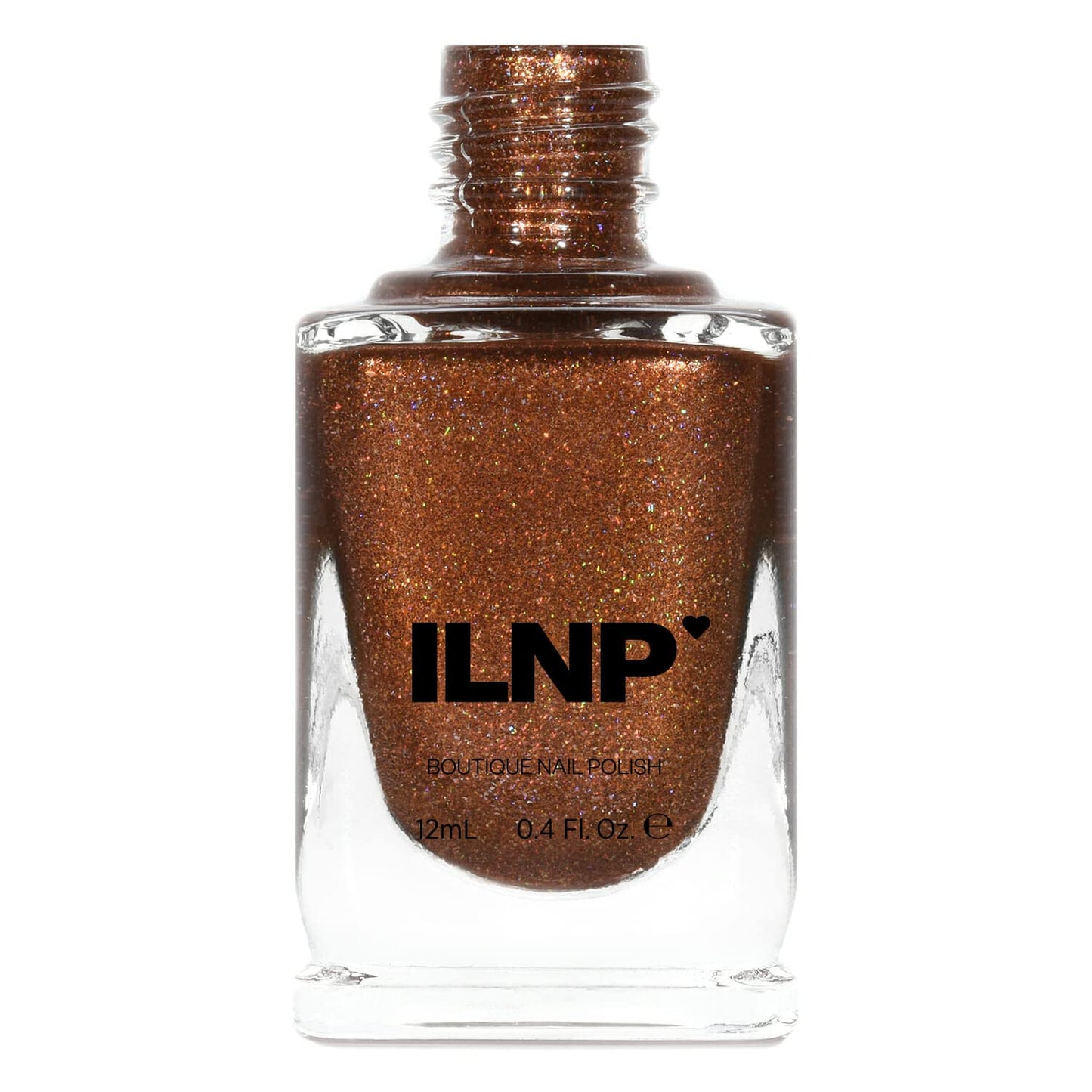 Ilnp Cabin Fever - Burnt Orange Holographic Nail Polish