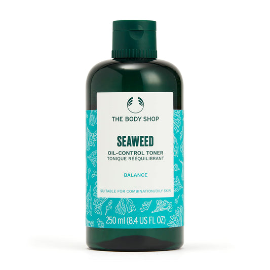 The Body Shop Seaweed Oil-Balancing Toner, 100% Vegan Facial Toner, 8.4 Fl. Oz.