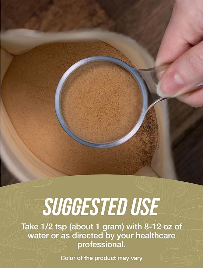 BulkSupplements.com Organic Lion's Mane Mushroom Extract Powder - Lions Mane Supplement Powder, Superfood for Well-Being - Vegan, 1g per Serving, 100g (3.5 oz) (Pack of 1)