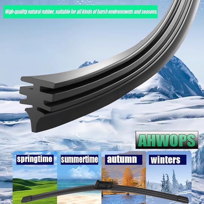 3 Wiper Front and Rear Wiper Blades for Volkswagen Tiguan 2018-2021, OE Original Style (25″/22″ Front/15″ Rear) For My Car
