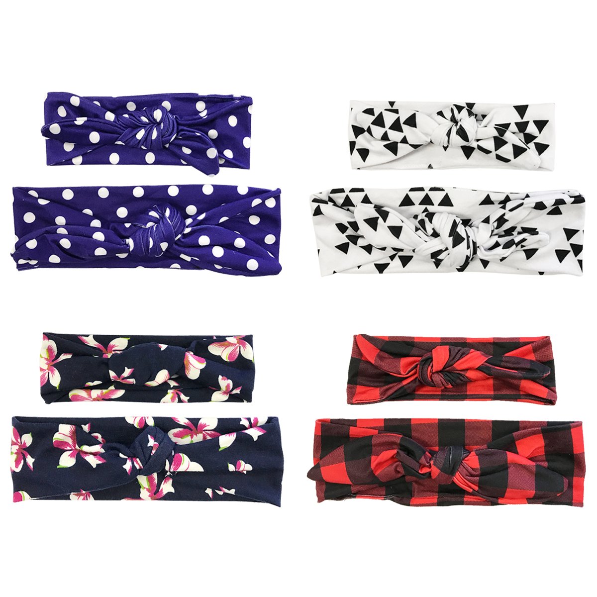 Wrapables Mommy And Me Boho Headband Headwrap, Tomboy
