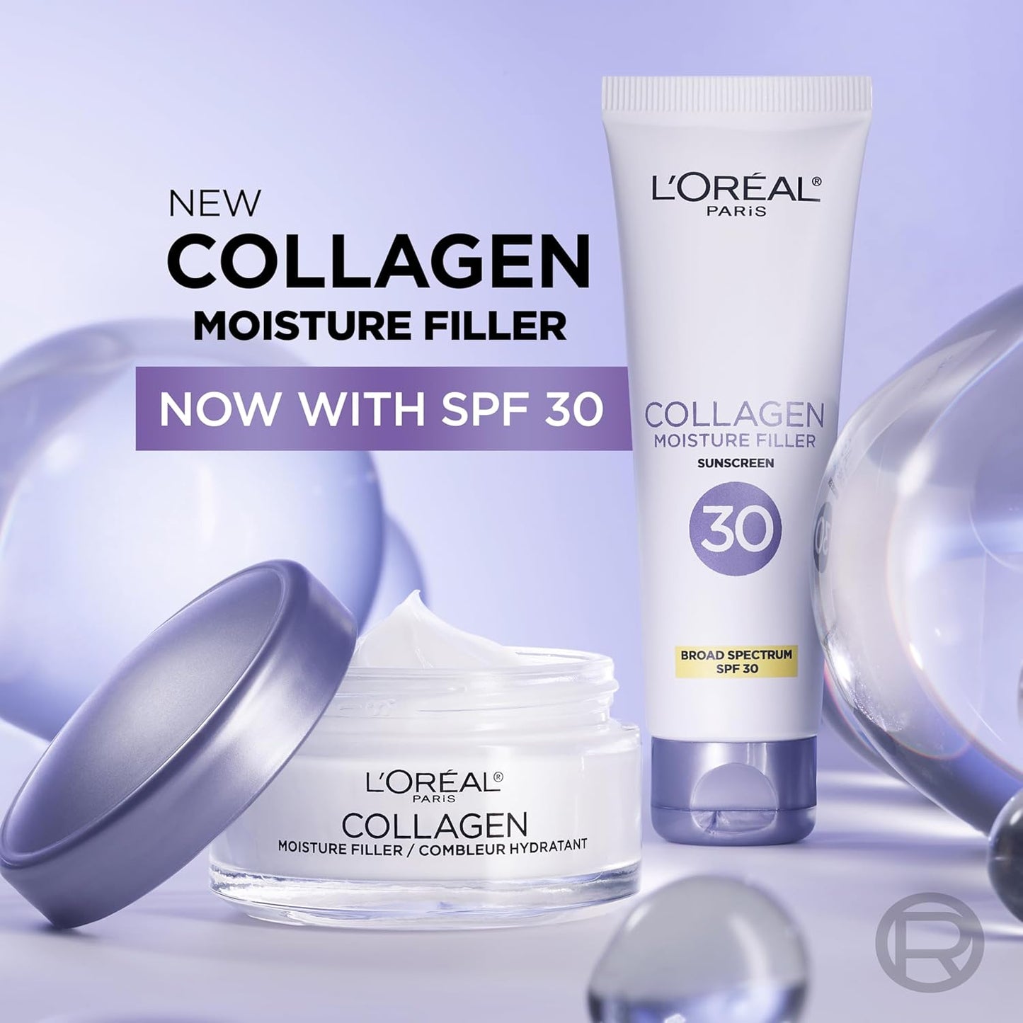 L’Oreal Paris Collagen Daily Face Moisturizer | Anti-Aging Hydration Cream 1.7 oz