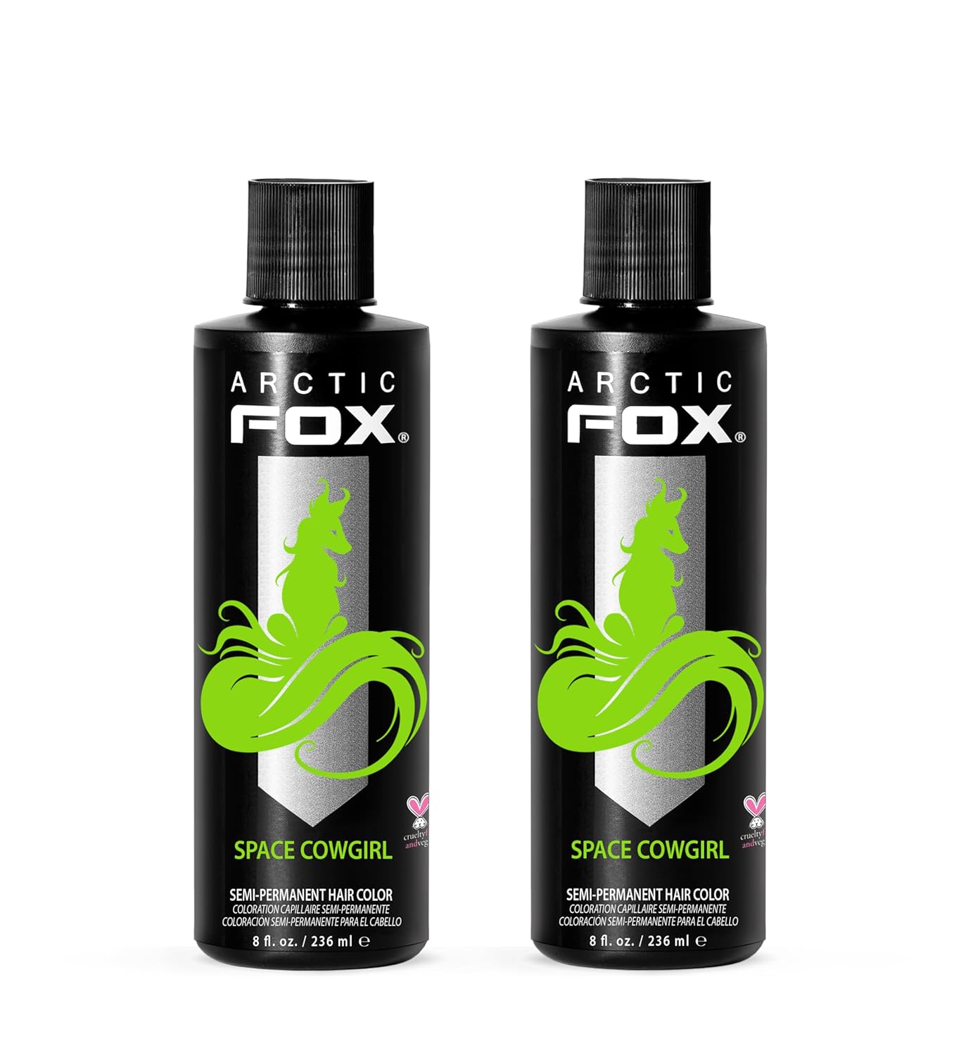 ARCTIC FOX Vegan Semi-Permanent Hair Color Dye | NEVERLAND | 4 Fl Oz